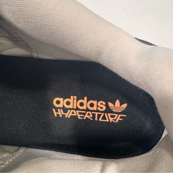 Adidas Women's Hyperturf Adventure Shoes Olive Green Orange soles size 9 NEW - Picture 7 of 8